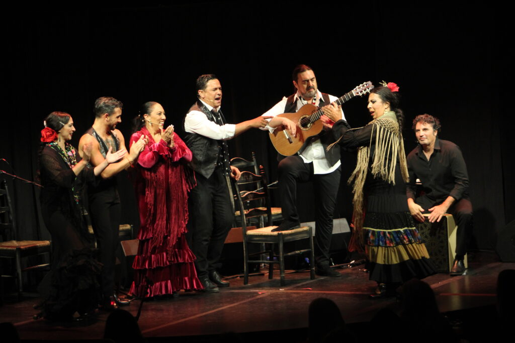 Tablao Flamenco Dancers on stage